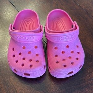 Crocs Kids Pink Clogs